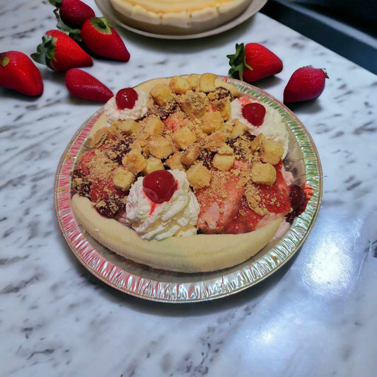 Strawberry Cheesecake Banana Split