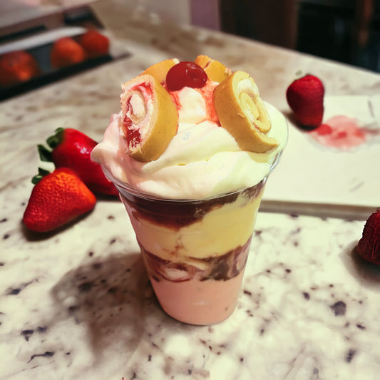 Strawberry Shortcake Parfait