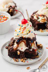 Jumbo Brownie Sundae